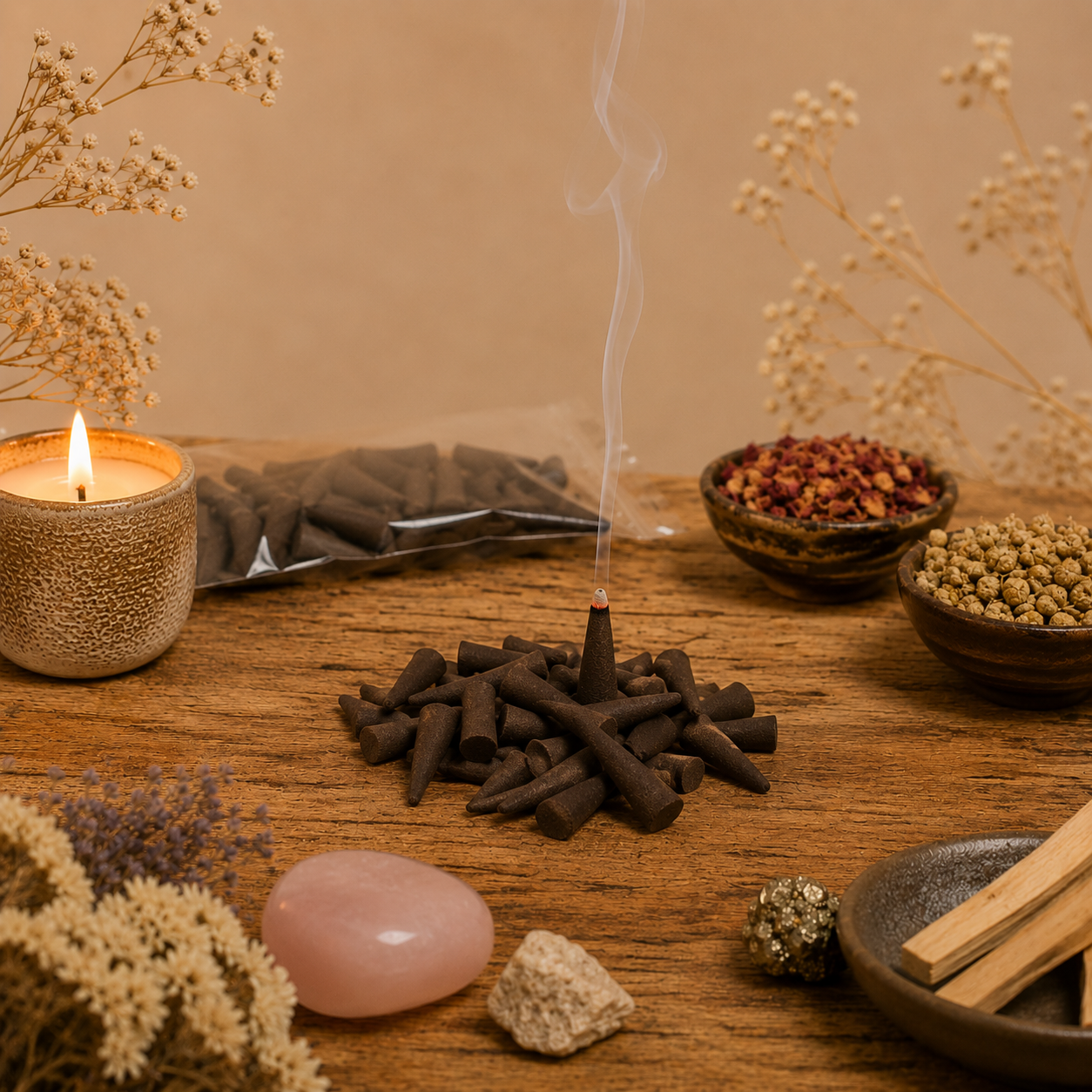 Sandalwood Mini Cone Incense