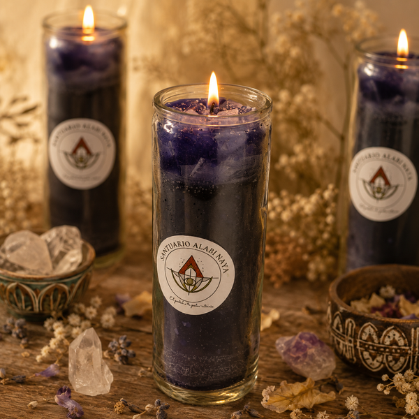 Veladora Ritualizada Velo Protector